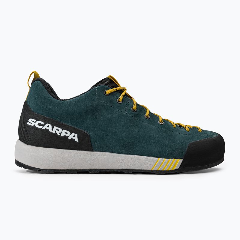 Încălțăminte de trekking pentru bărbați Scarpa Gecko bleumarin-neagră 72602 2