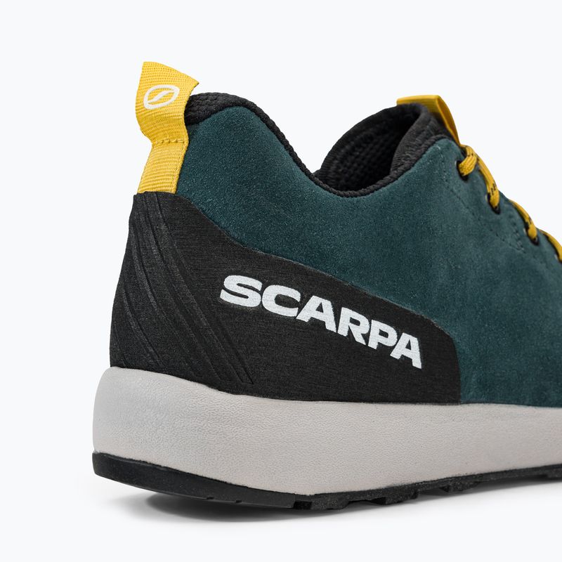 Încălțăminte de trekking pentru bărbați Scarpa Gecko bleumarin-neagră 72602 9