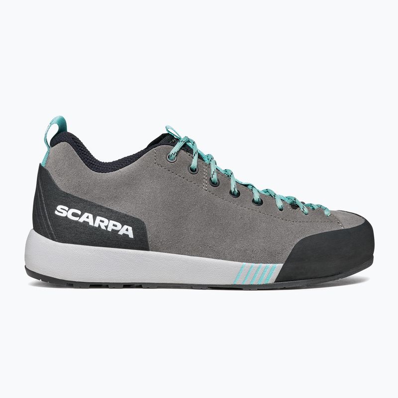 Încălțăminte de trekking pentru femei Scarpa Gecko gri-neagră 72602 11