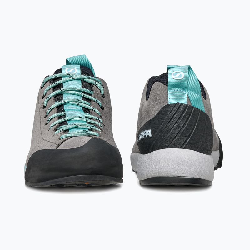 Încălțăminte de trekking pentru femei Scarpa Gecko gri-neagră 72602 13