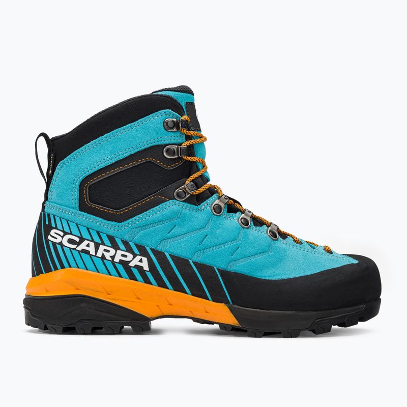 Cizme de trekking pentru bărbați SCARPA Mescalito TRK GTX turcoaz-negru 61050 2