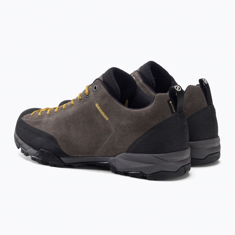 Cizme de trekking pentru bărbați SCARPA Mojito Trail Gtx Hkb Salix titanium-mustard 63316-200/3 3