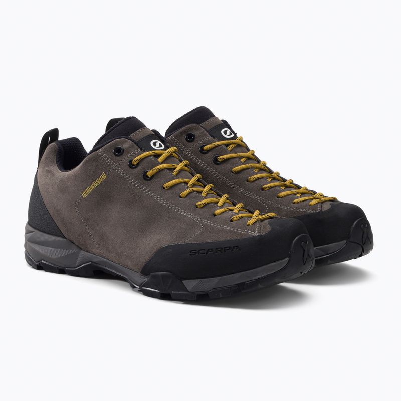 Cizme de trekking pentru bărbați SCARPA Mojito Trail Gtx Hkb Salix titanium-mustard 63316-200/3 5