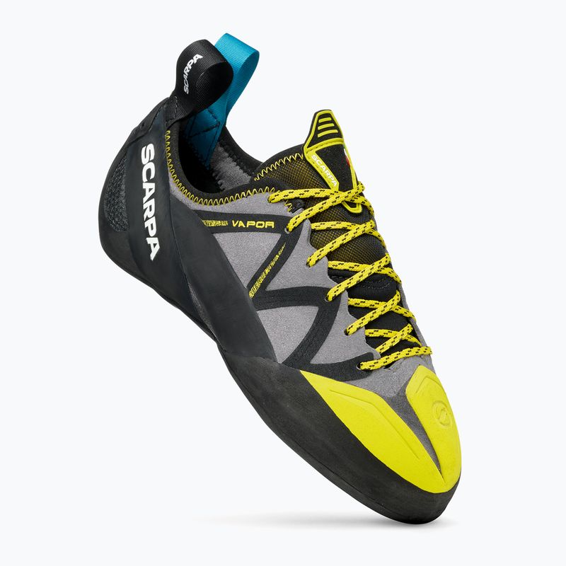 Încălțăminte de cățărat SCARPA Vapor smoke / yellow 8