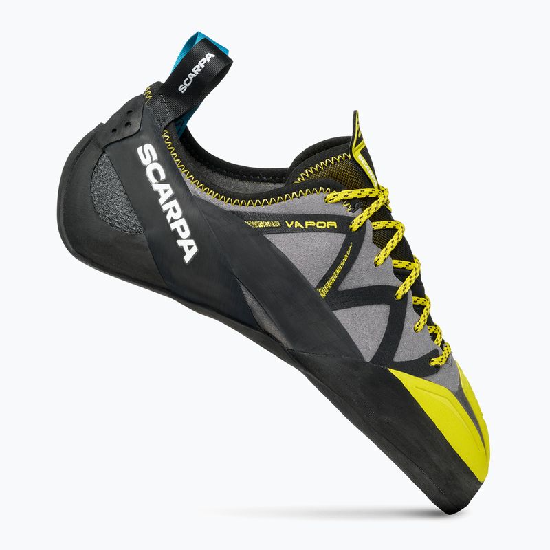 Încălțăminte de cățărat SCARPA Vapor smoke / yellow 10