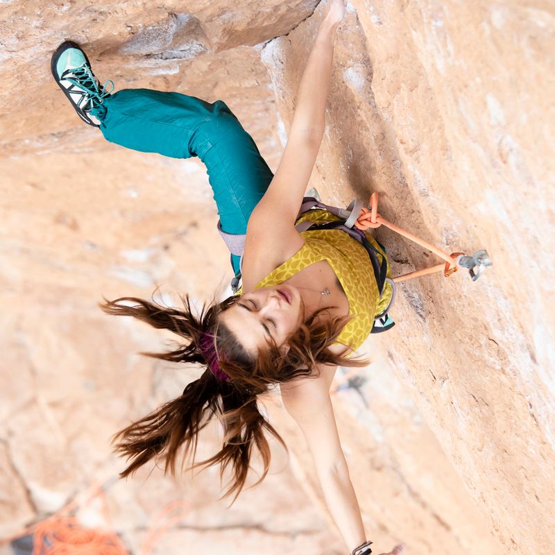 Încălțăminte de cățărare pentru femei SCARPA Vapor smoke/yellow 15