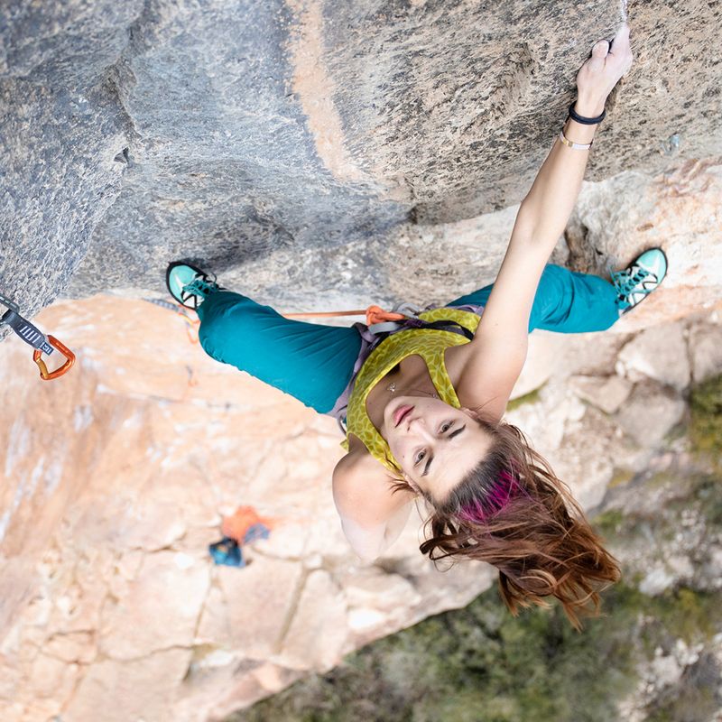 Încălțăminte de cățărare pentru femei SCARPA Vapor smoke/yellow 16