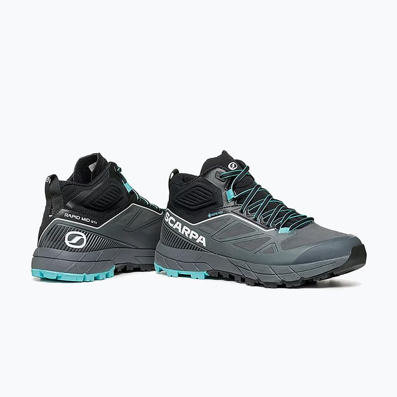 Cizme de trekking pentru femei SCARPA Rapid Mid GTX gri 72695-202/1 14