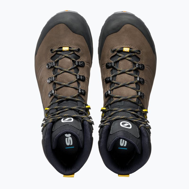 Încălțăminte de trekking pentru bărbați SCARPA Rush TRK Pro GTX volcano/mustard 12