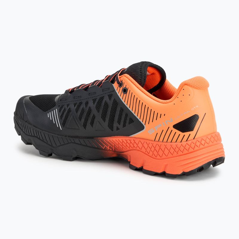 Încălțăminte de alergare pentru bărbați SCARPA Spin Ultra GTX orange fluo/black 3