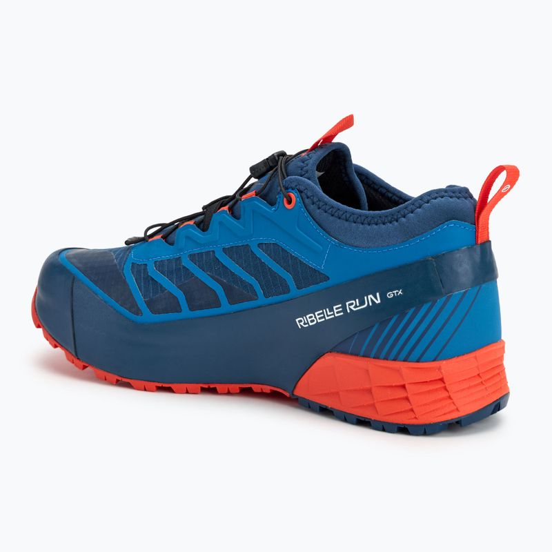 Încălțăminte de alergare pentru bărbați SCARPA Ribelle Run GTX blue/spicy orange 3