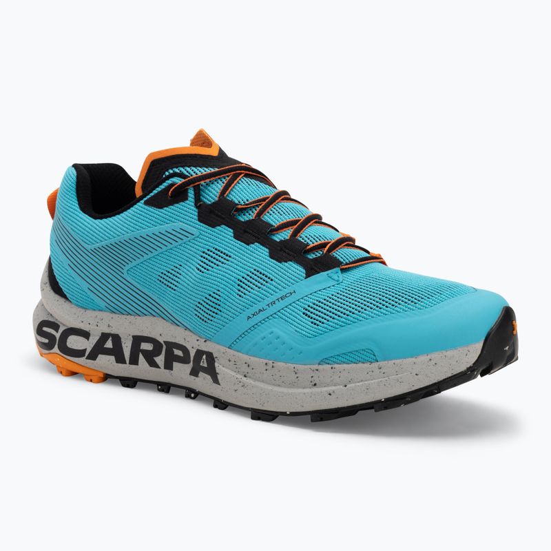 Încălțăminte de alergat pentru bărbați Scarpa Spin Planet albastră 33063