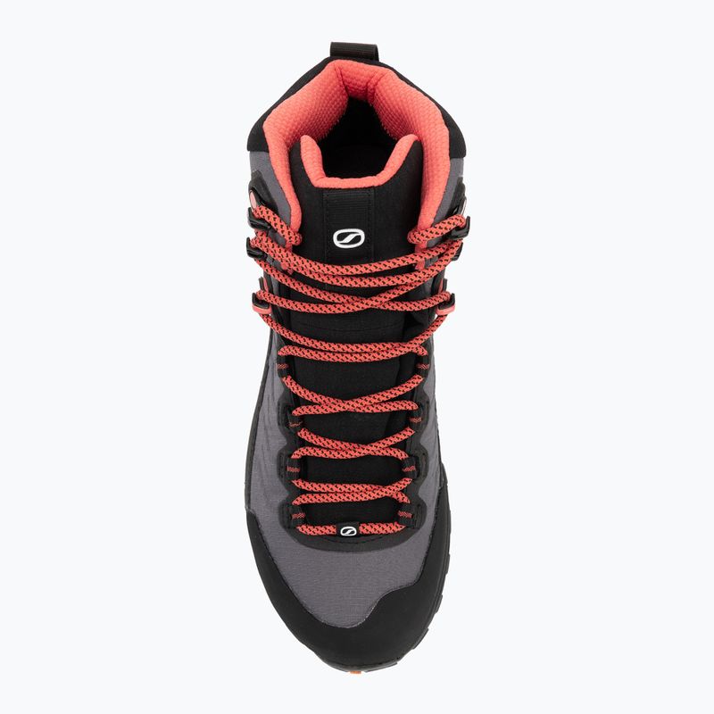 Încălțăminte de trekking pentru femei SCARPA Rush TRK LT GTX gray/coral 5