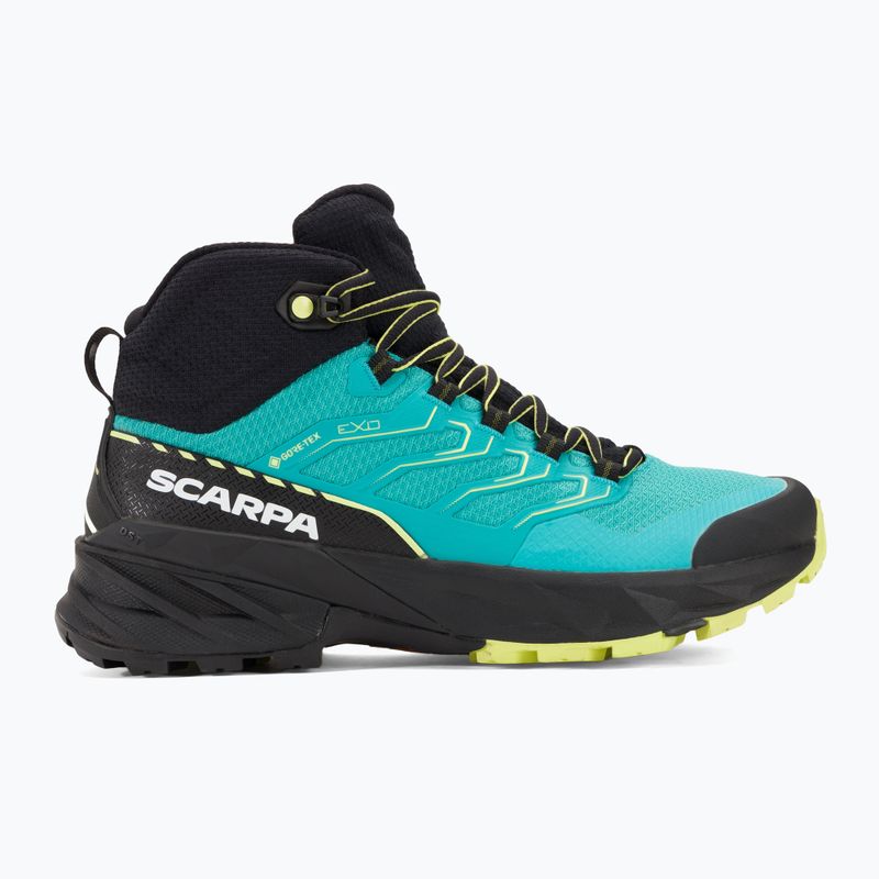 Încălțăminte de trekking pentru femei Scarpa Rush 2 Mid GTX albastră 63132 2