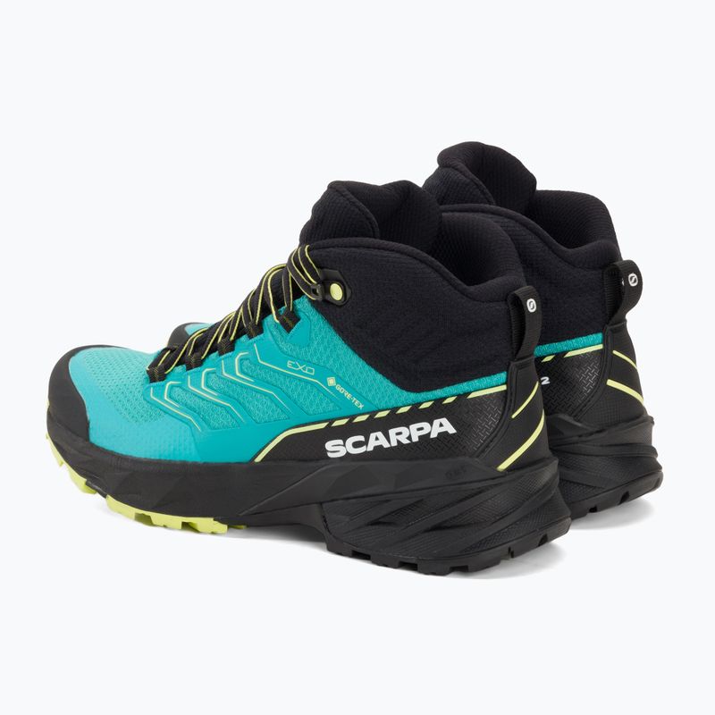 Încălțăminte de trekking pentru femei Scarpa Rush 2 Mid GTX albastră 63132 3