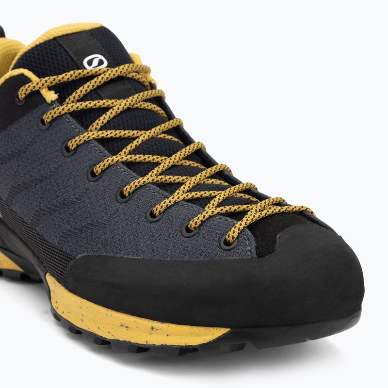 Încălțăminte de abordare pentru bărbați SCARPA Mescalito Planet gray/curry 7
