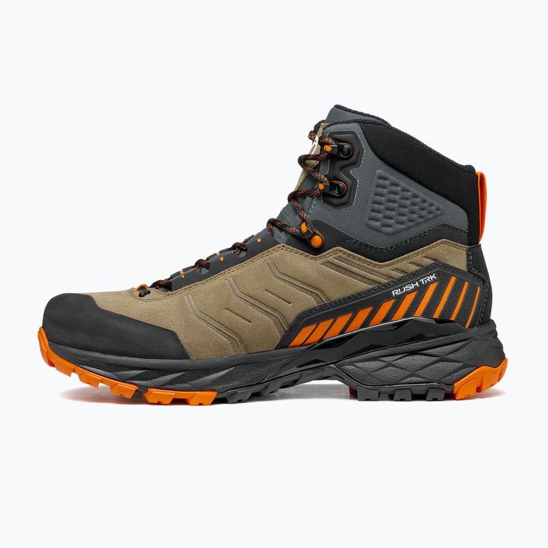 Cizme de trekking pentru bărbați SCARPA Rush TRK GTX desert/mango 12