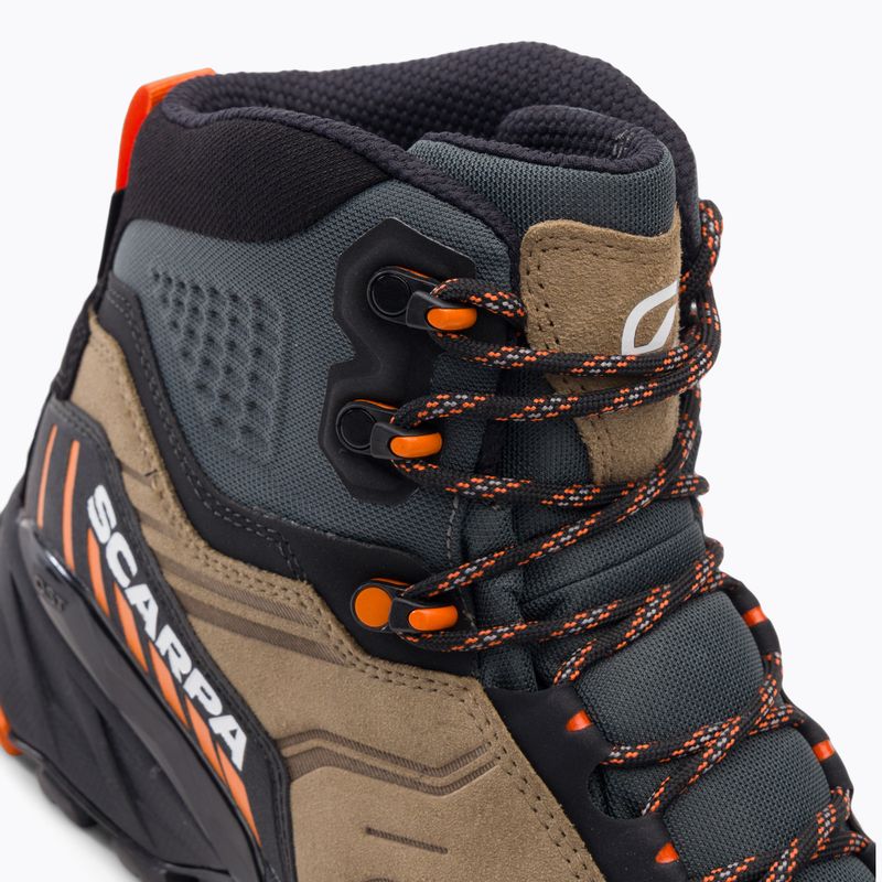 Cizme de trekking pentru bărbați SCARPA Rush TRK GTX desert/mango 8