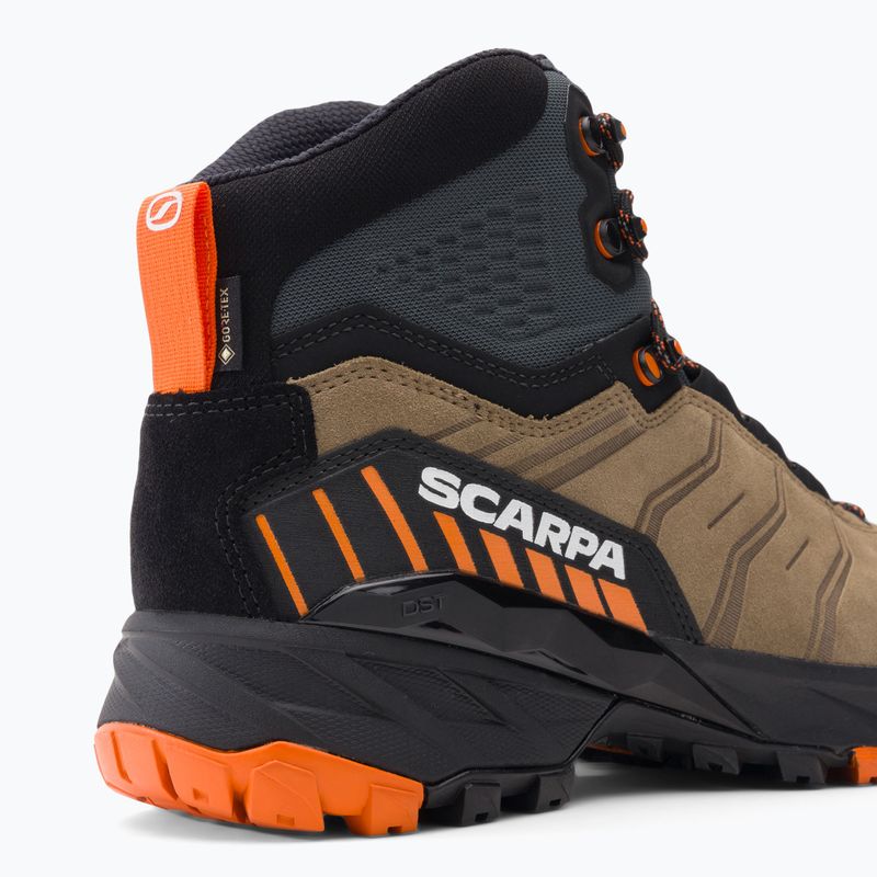 Cizme de trekking pentru bărbați SCARPA Rush TRK GTX desert/mango 9