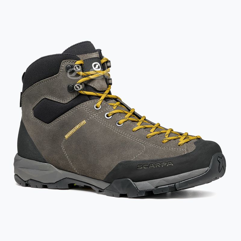 Încălțăminte de trekking pentru bărbați SCARPA Mojito Hike GTX titanium/mustard 8