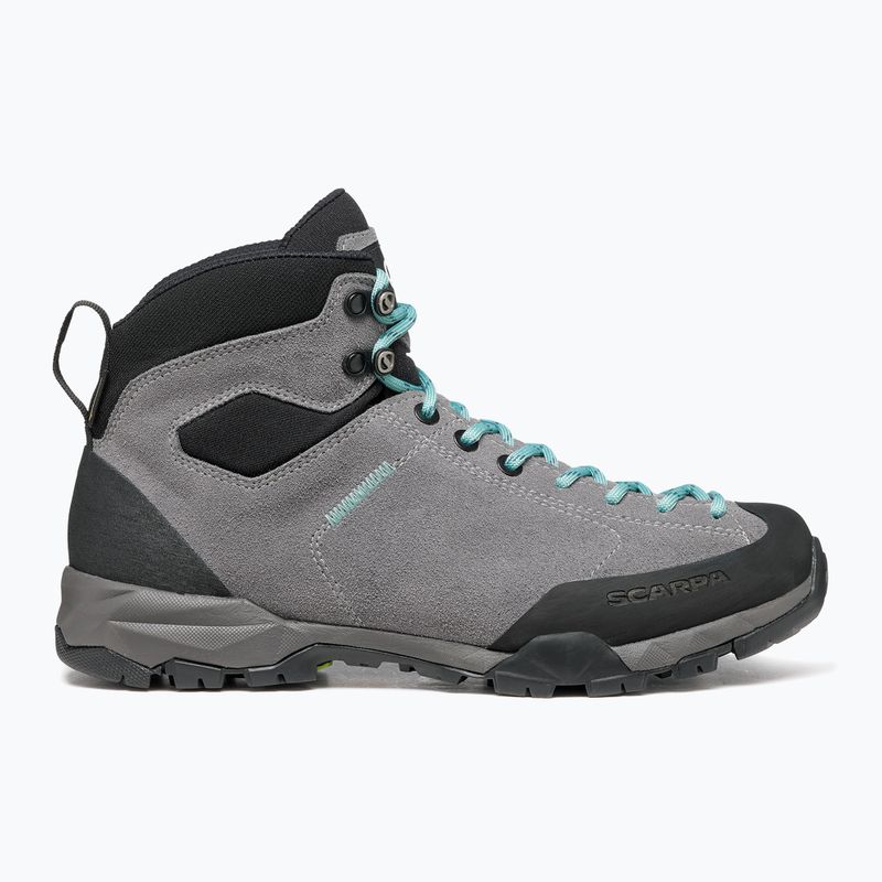 Încălțăminte de trekking pentru femei SCARPA Mojito Hike GTX smoke/jade 9