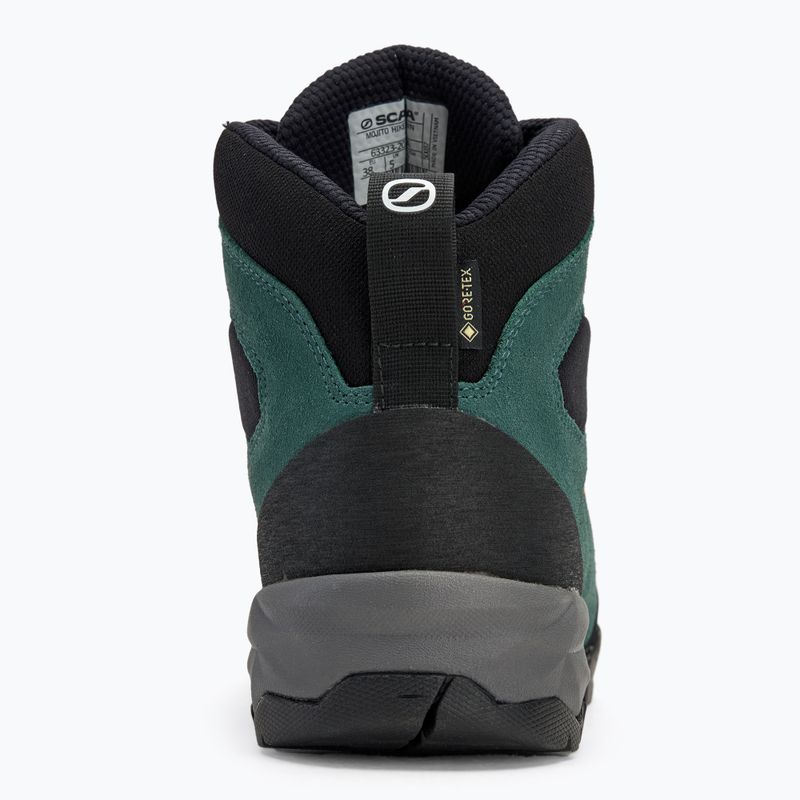 Încălțăminte de trekking pentru femei SCARPA Mojito Hike GTX botanic green/orange pop 6