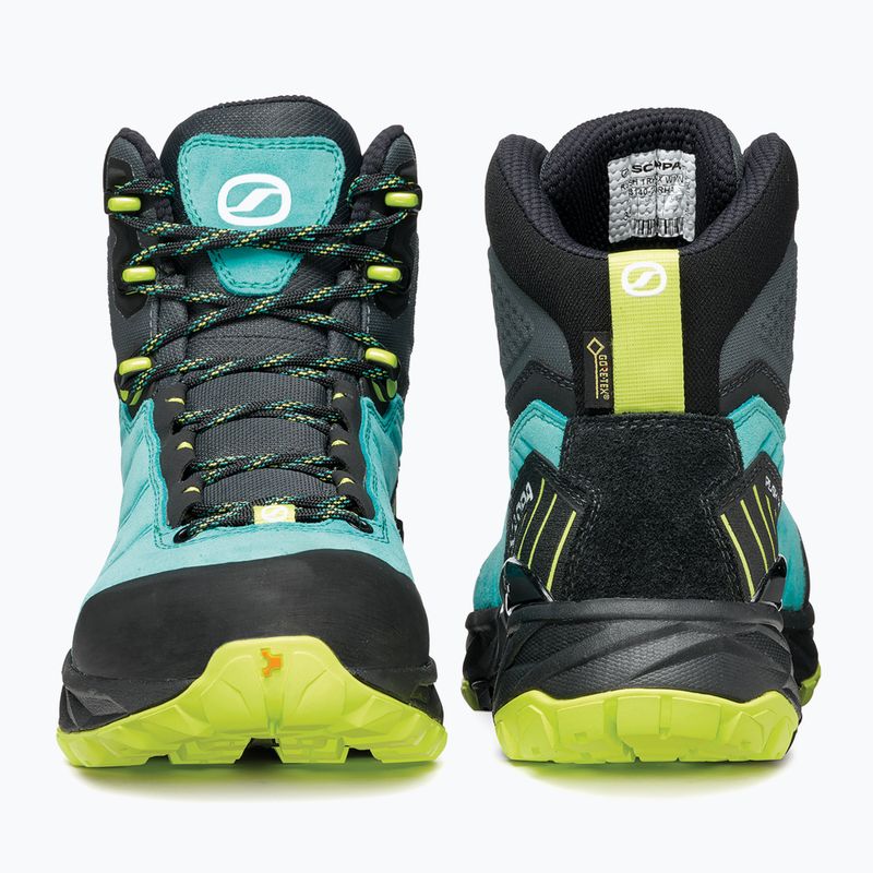 Cizme de trekking pentru femei SCARPA Rush TRK GTX ceramic/sunny lime 14