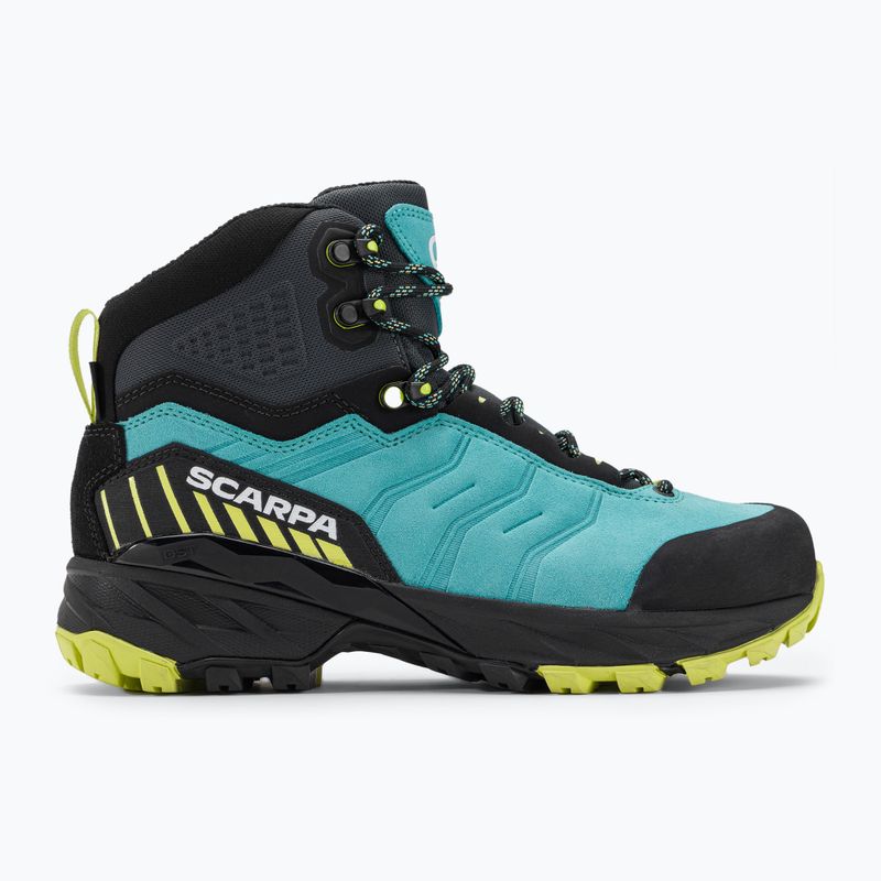 Cizme de trekking pentru femei SCARPA Rush TRK GTX ceramic/sunny lime 2