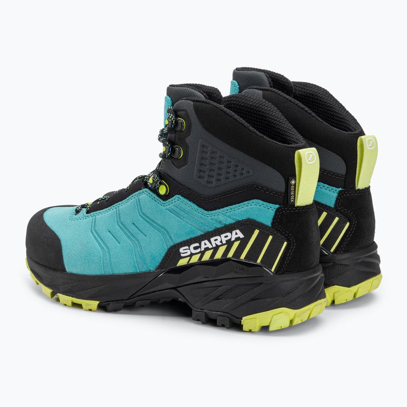 Cizme de trekking pentru femei SCARPA Rush TRK GTX ceramic/sunny lime 3