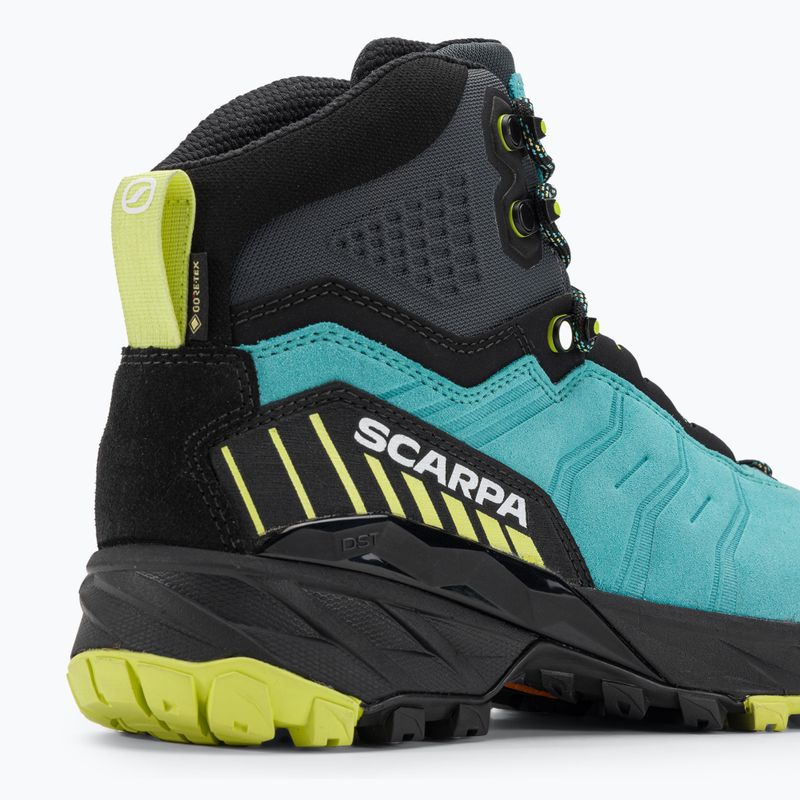 Cizme de trekking pentru femei SCARPA Rush TRK GTX ceramic/sunny lime 8