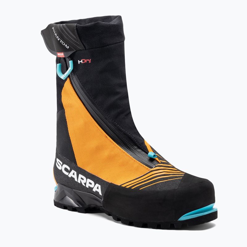 Scarpa Phantom Tech HD negru/portocaliu aprins cizme de munte pentru bărbați Scarpa Phantom Tech HD negru/portocaliu aprins pentru bărbați