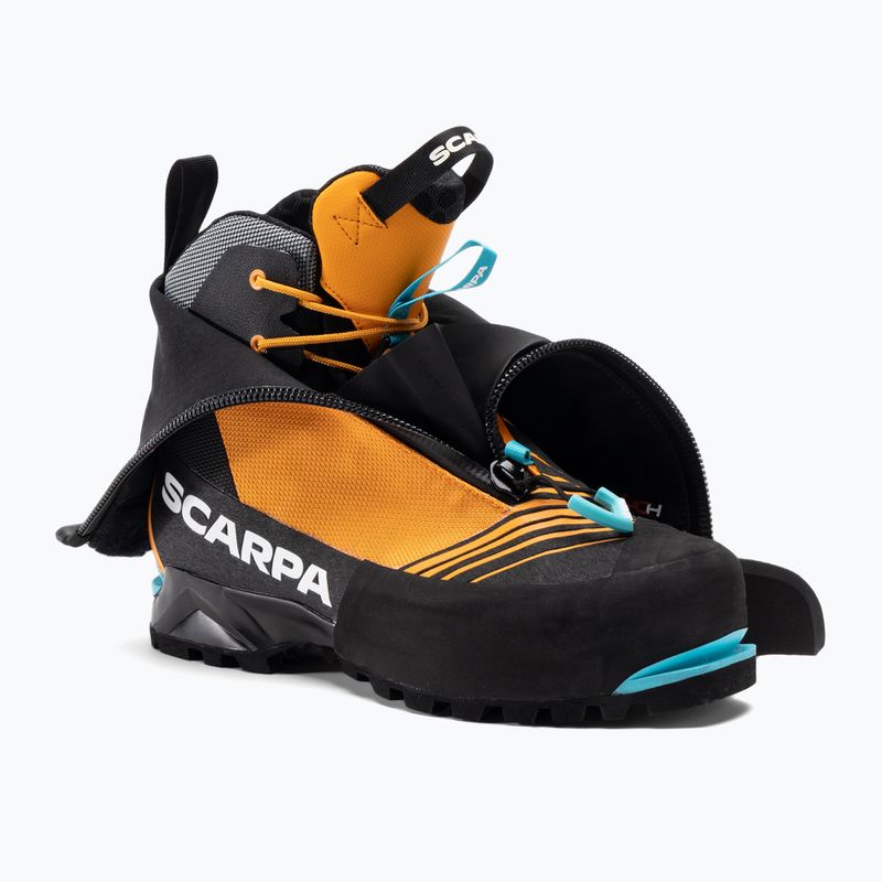 Scarpa Phantom Tech HD negru/portocaliu aprins cizme de munte pentru bărbați Scarpa Phantom Tech HD negru/portocaliu aprins pentru bărbați 6