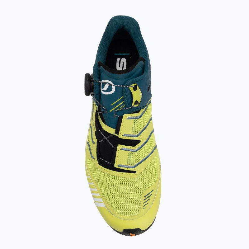 Încălțăminte de alergare pentru bărbați SCARPA Ribelle Run Kalibra HT lime green/deep lagun 5