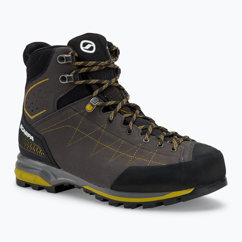 Încălțăminte de trekking pentru bărbați SCARPA Zodiac TRK GTX anthracite/sulphur