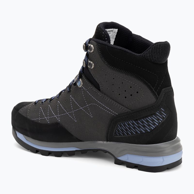 Încălțăminte de abordare pentru femei  SCARPA Zodiac TRK GTX anthracite/lavender 3