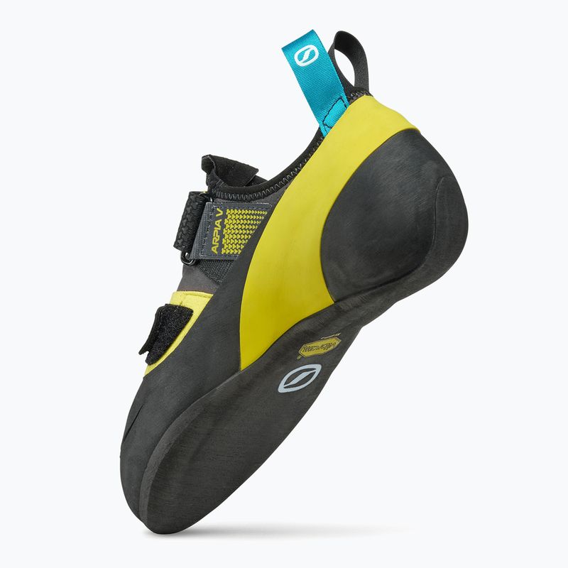 Încălțăminte de cățărare SCARPA Spot shark/yellow 12