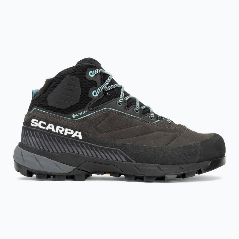 Încălțăminte de abordare pentru femei SCARPA Rapid XT Mid GTX shark/aqua 2