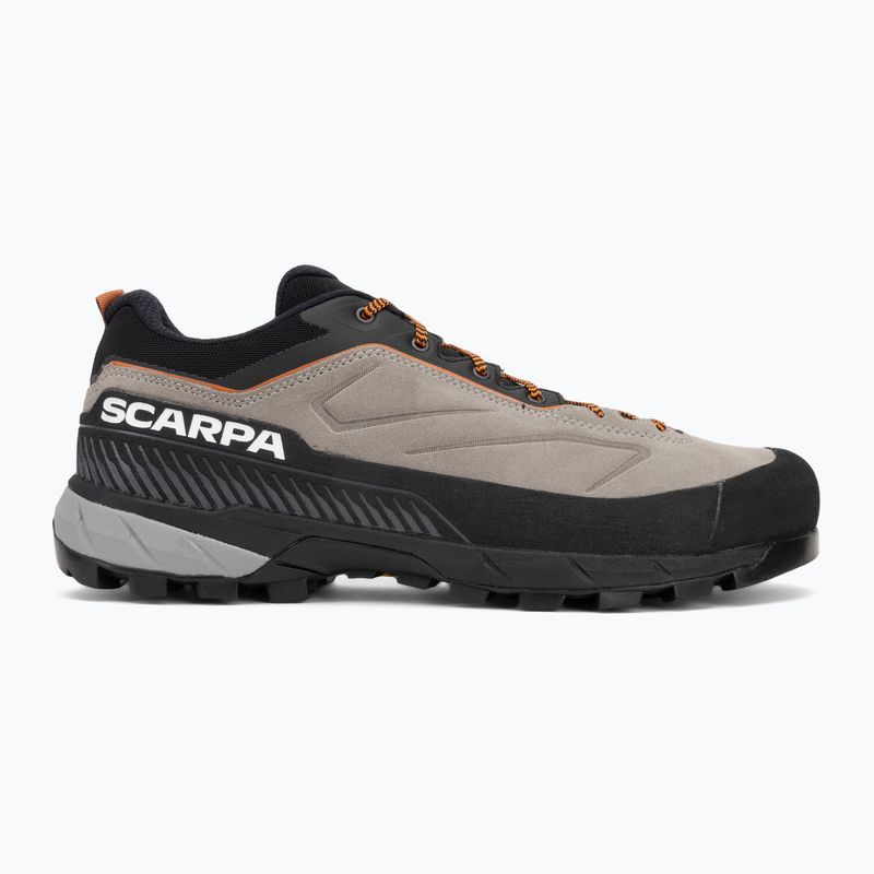 Încălțăminte de abordare pentru bărbați  SCARPA Rapid XT taupe/rust orange 2