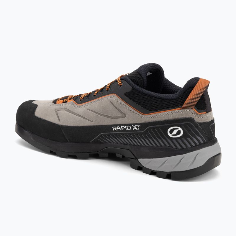 Încălțăminte de abordare pentru bărbați  SCARPA Rapid XT taupe/rust orange 3