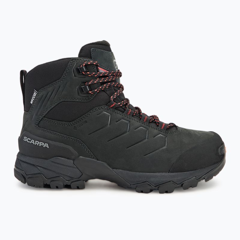 Încălțăminte de drumeție pentru femei SCARPA Moraine Polar GTX dark anthracite/ coral 2