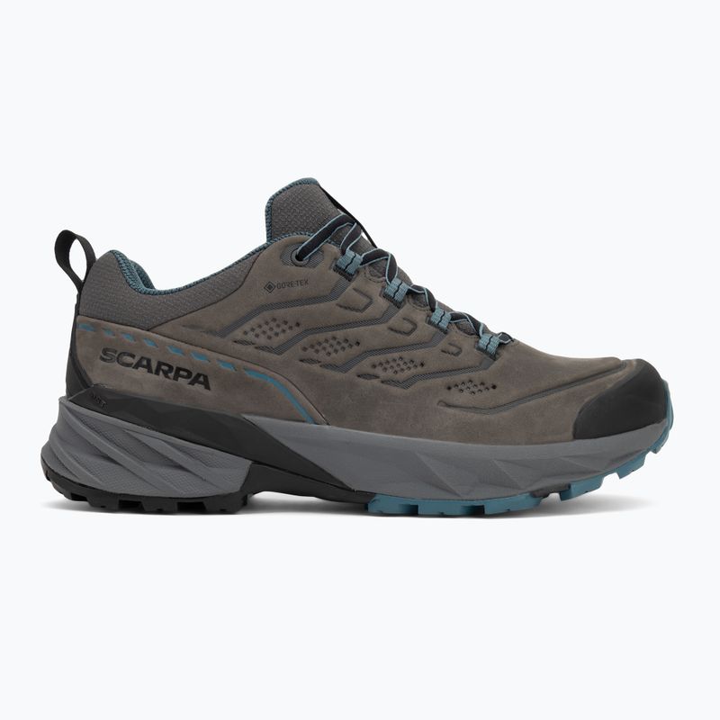 Încălțăminte de trekking pentru bărbați SCARPA Rush 2 Pro GTX titanum/ocean 2