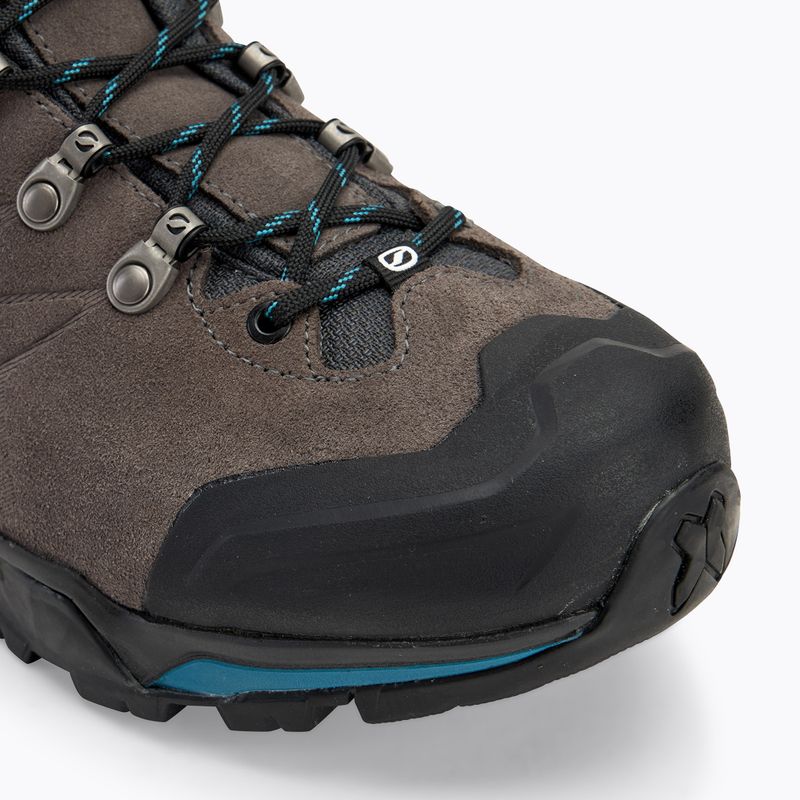 Încălțăminte de trekking pentru bărbați SCARPA ZG Trek GTX titanium/lake blue 7