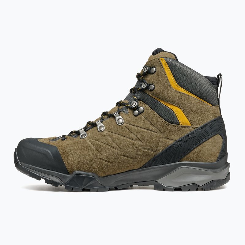 Încălțăminte de trekking pentru bărbați SCARPA ZG Trek GTX cypress/sulphur 10