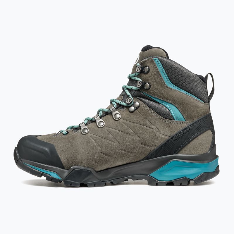 Încălțăminte de trekking pentru femei SCARPA ZG Trek GTX titanium/icefall 10