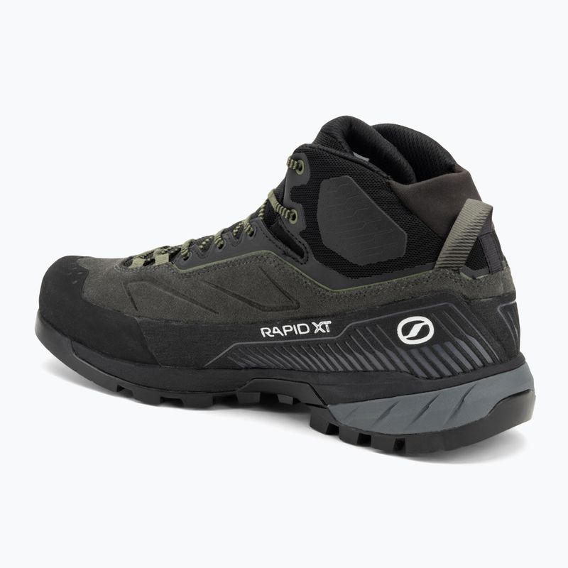 Încălțăminte de abordare pentru bărbați  SCARPA Rapid XT Mid GTX shark/military 3