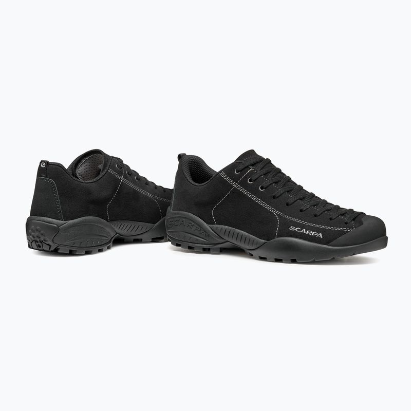 Încălțăminte de drumeție pentru bărbați SCARPA Mojito black 4