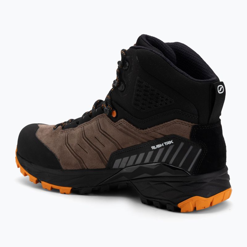 Încălțăminte de trekking pentru bărbați SCARPA Rush TRK GTX brown/orange 3