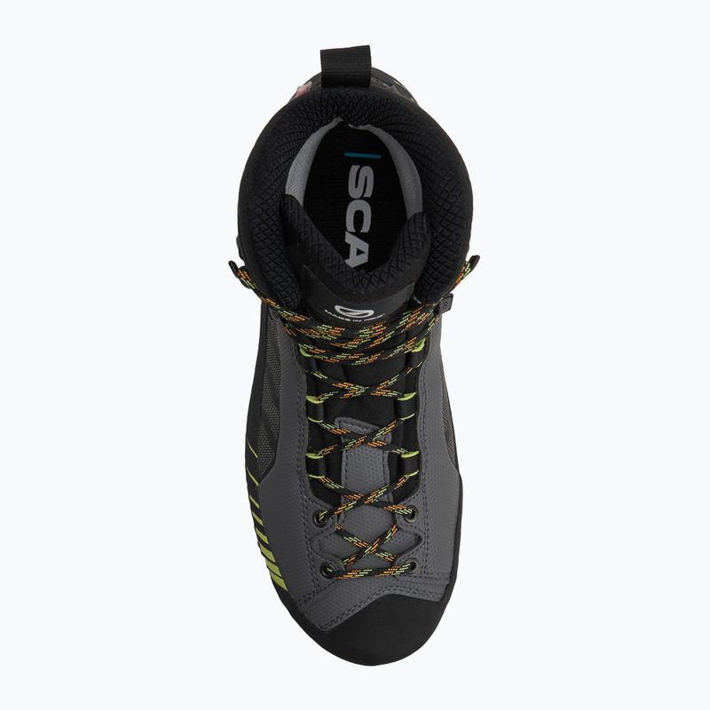 Încălțăminte de munte pentru bărbați SCARPA Ribelle Lite HD iron gray / lime 5