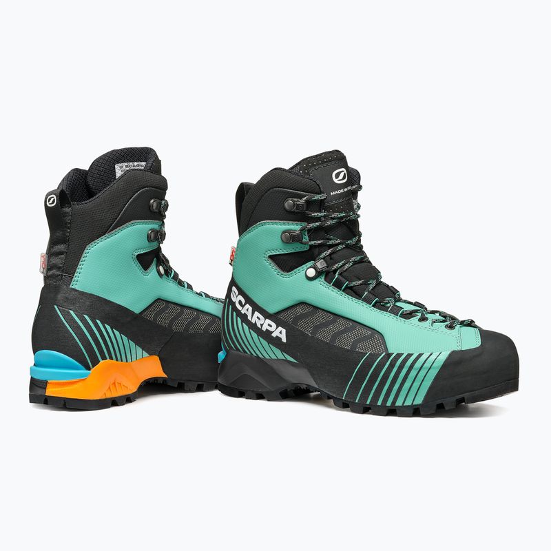 Încălțăminte de munte pentru femei SCARPA Ribelle Lite HD aqua green/aqua green 4