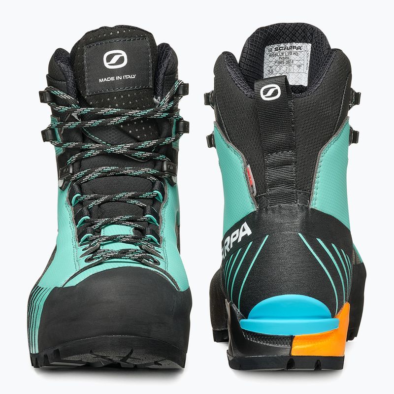 Încălțăminte de munte pentru femei SCARPA Ribelle Lite HD aqua green/aqua green 5